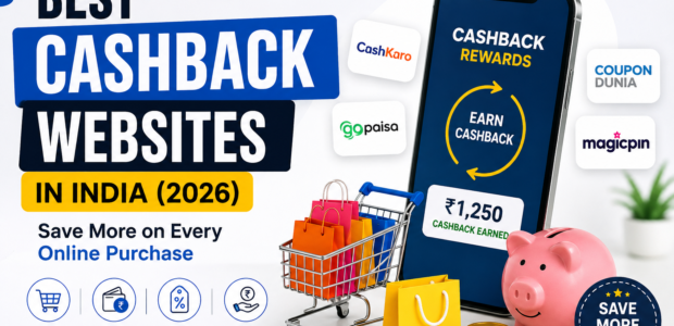 Best Cashback Websites in India (2026)-Save More on Every Online Purchase